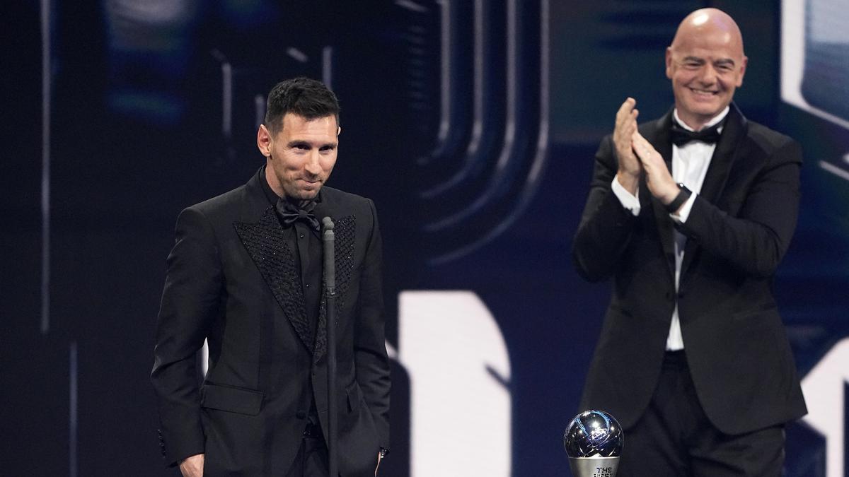 Lionel Messi wins FIFA’s best men’s player award