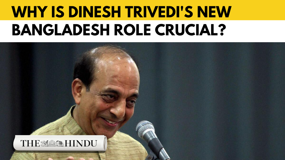 Dinesh Trivedi appointed India’s next Envoy to Dhaka
