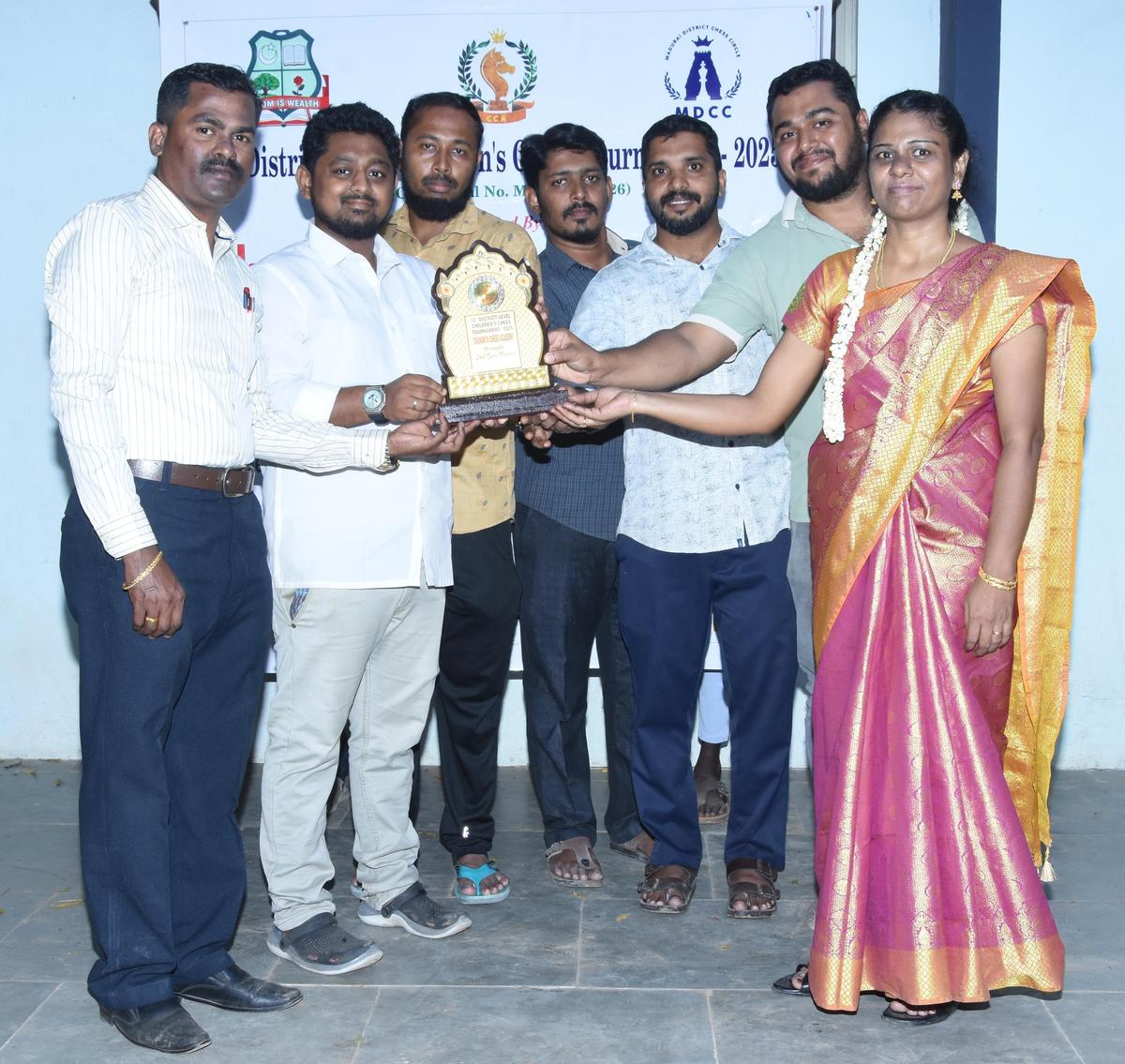 The 12th district-level Children’s Chess Tournament was held at Al-Ameen Higher Secondary School, Pudhur, Madurai.