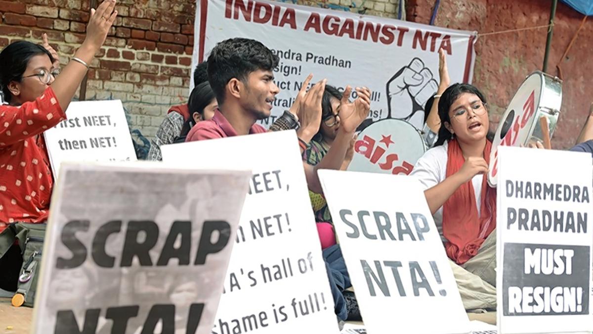 Over dozen students protesting NEET irregularities detained in Delhi