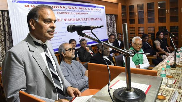 Advocates bid adieu to Madras High Court Chief Justice