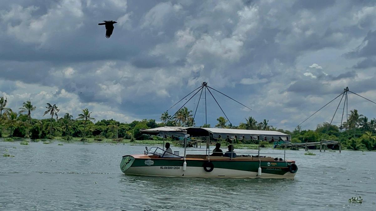 An electric boat that takes the sustainable tourism route in Kochi’s Kadamakkudy islands