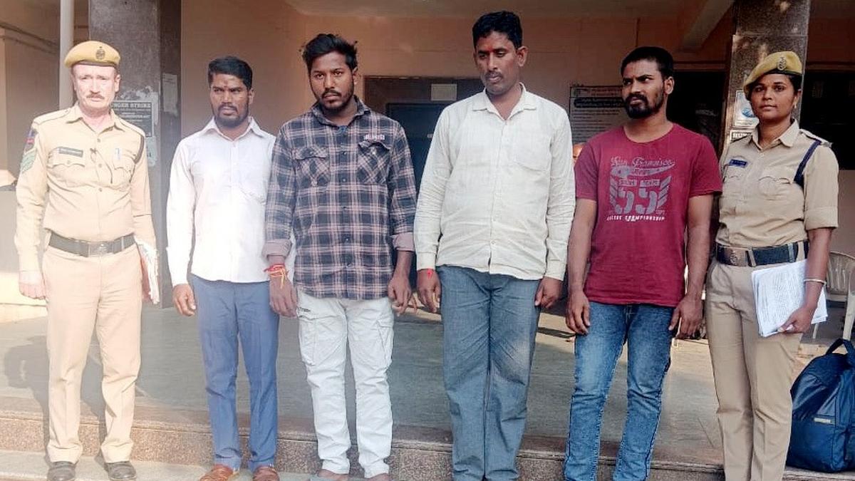 Four sentenced to ten years in jail for transporting ganja