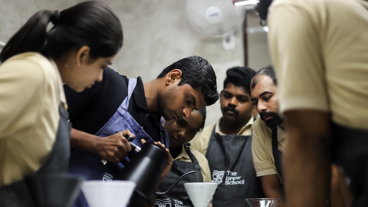 How a coffee brewing institute in Chennai is turning coffee lovers into professional baristas