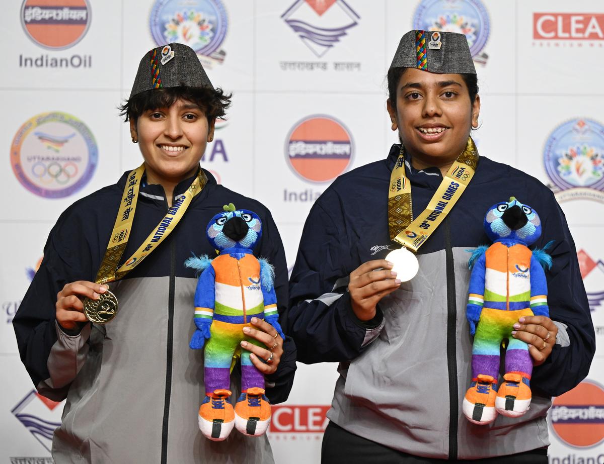 Shikha and Ashwini emerged on top in women’s doubles.