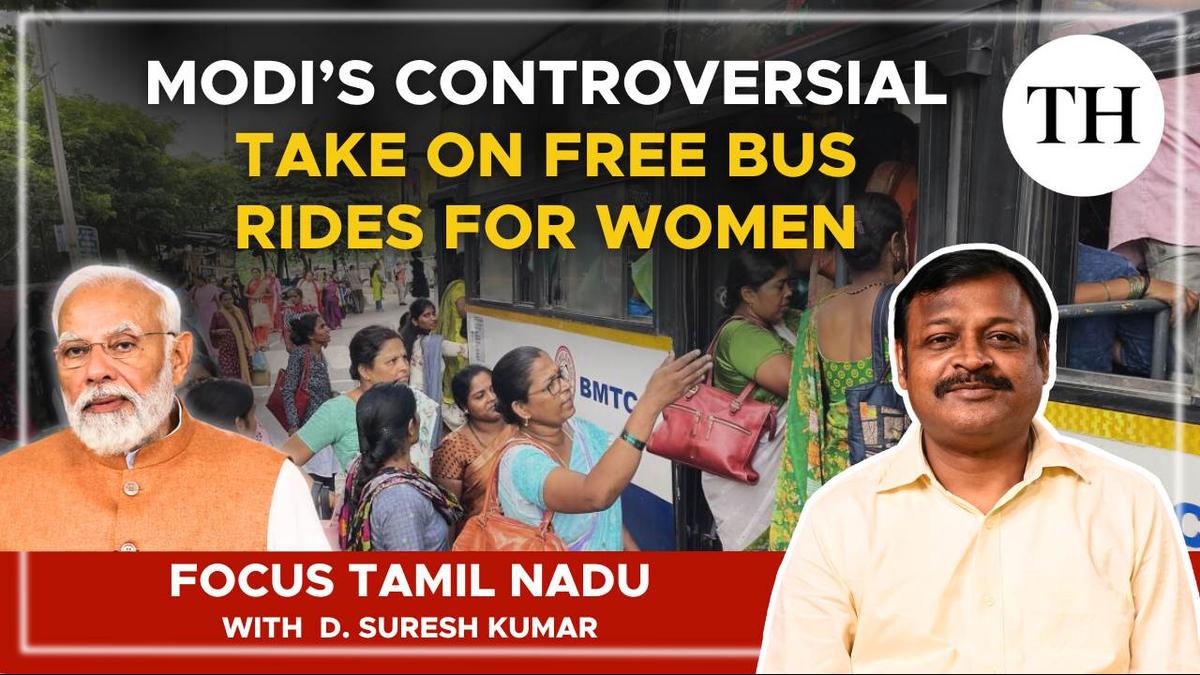 Watch | Modi’s controversial take on free bus rides for women