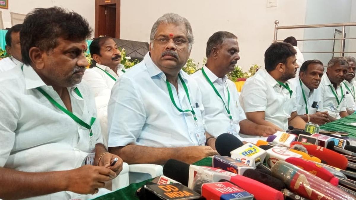 DMK is playing politics over three-language policy, alleges TMC (M) leader G.K. Vasan