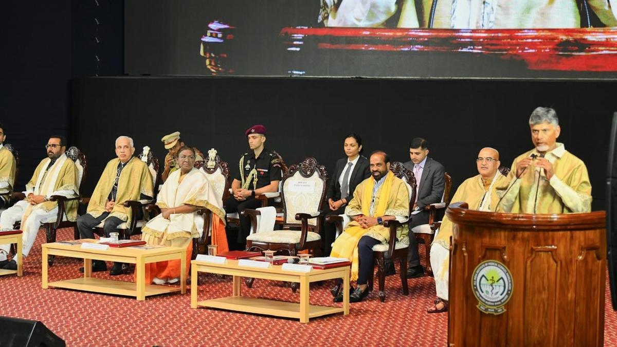 A.P. Chief Minister Chandrababu Naidu emphasises transformative role of technology in healthcare