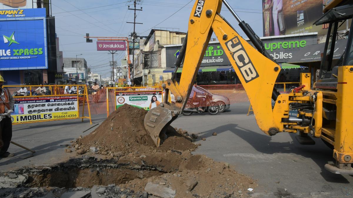 TWAD begins work to interconnect water pipelines under the dedicated water supply scheme in Erode