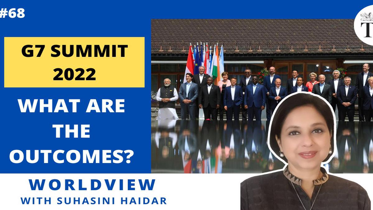 Worldview with Suhasini Haidar | What were the outcomes of the G7 Summit?