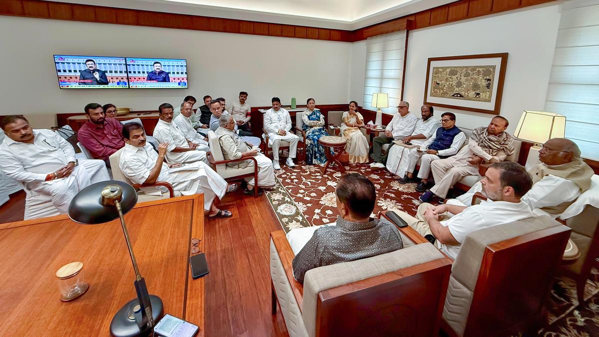 SIR brings the INDIA bloc together for first physical meeting since June 2024