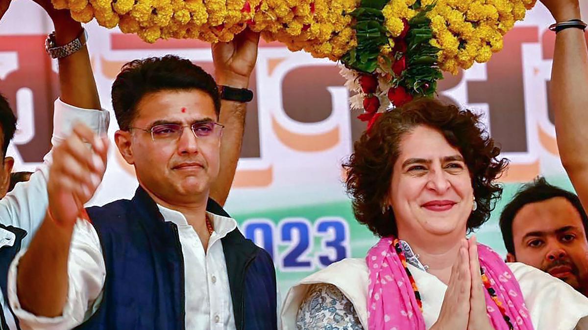 Priyanka no longer U.P. in-charge; Sachin Pilot to handle Chhattisgarh