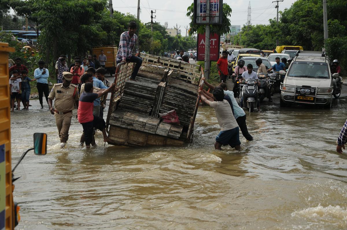 Marooned in misery: rain brings Hyderabad to its knees, grim forecast for 3 days