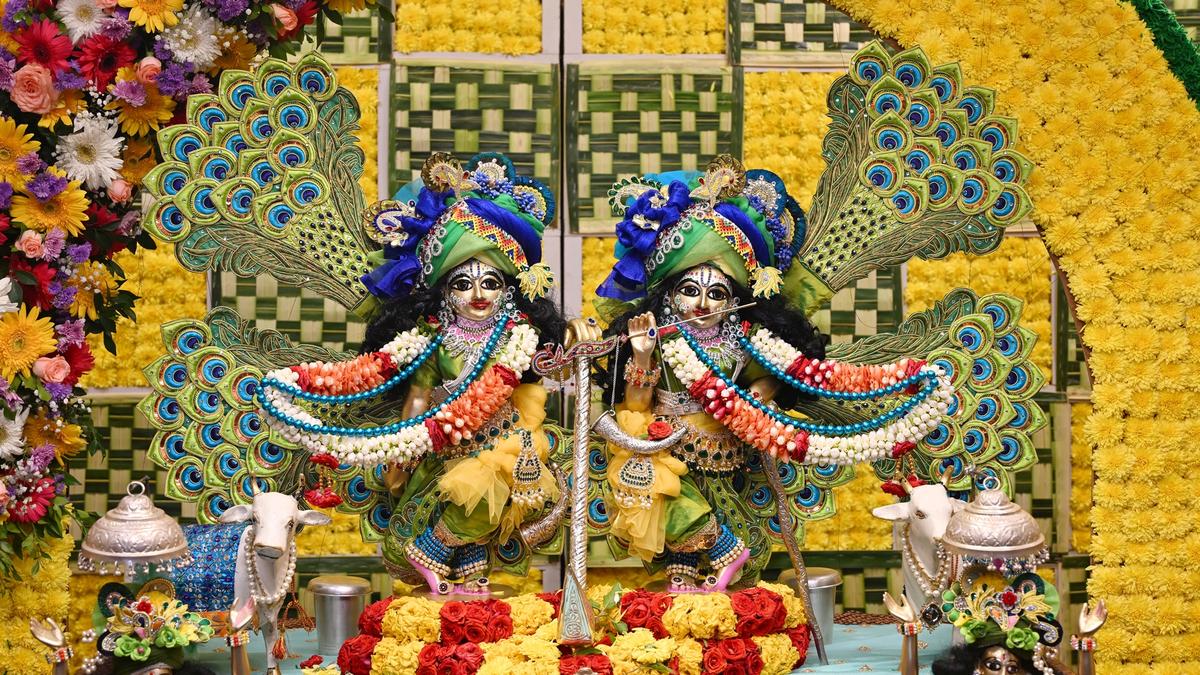 Sri Krishna Janmashtami celebrated with fervour in twin cities The Hindu