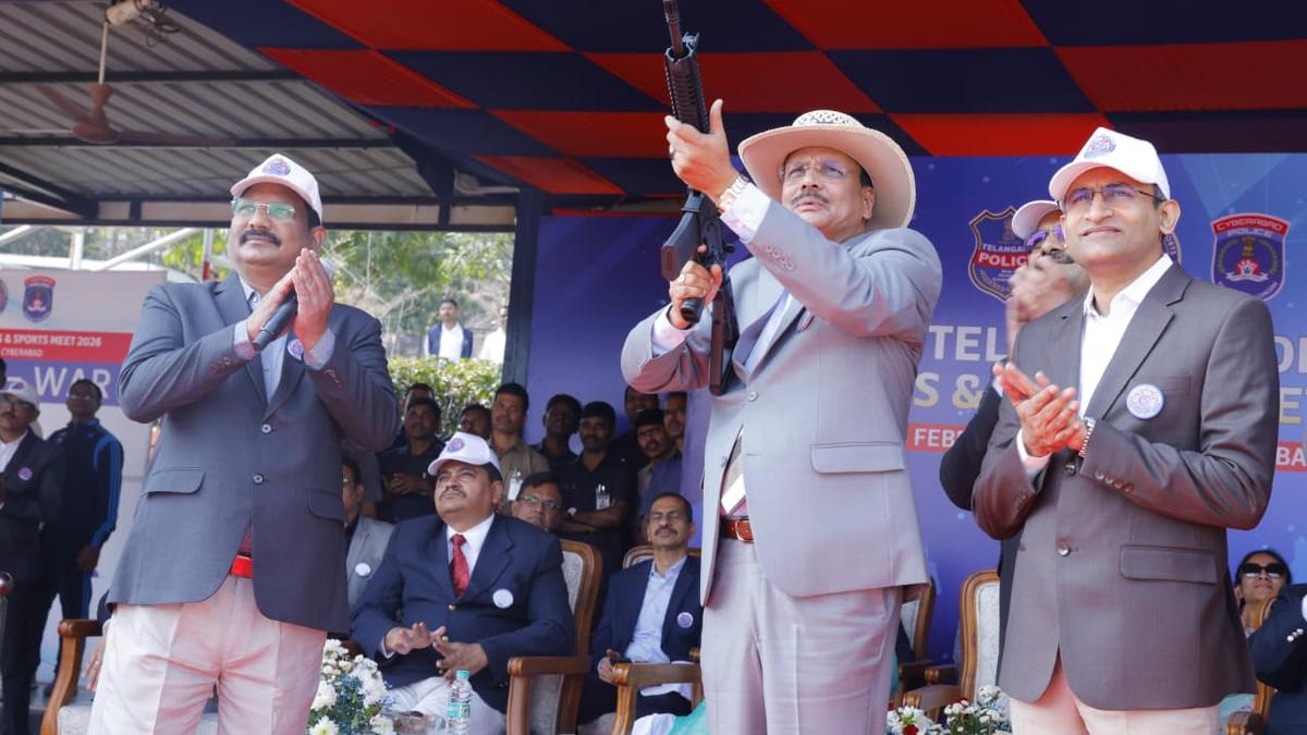 Fourth Telangana State Police Sports Meet begins in Cyberabad