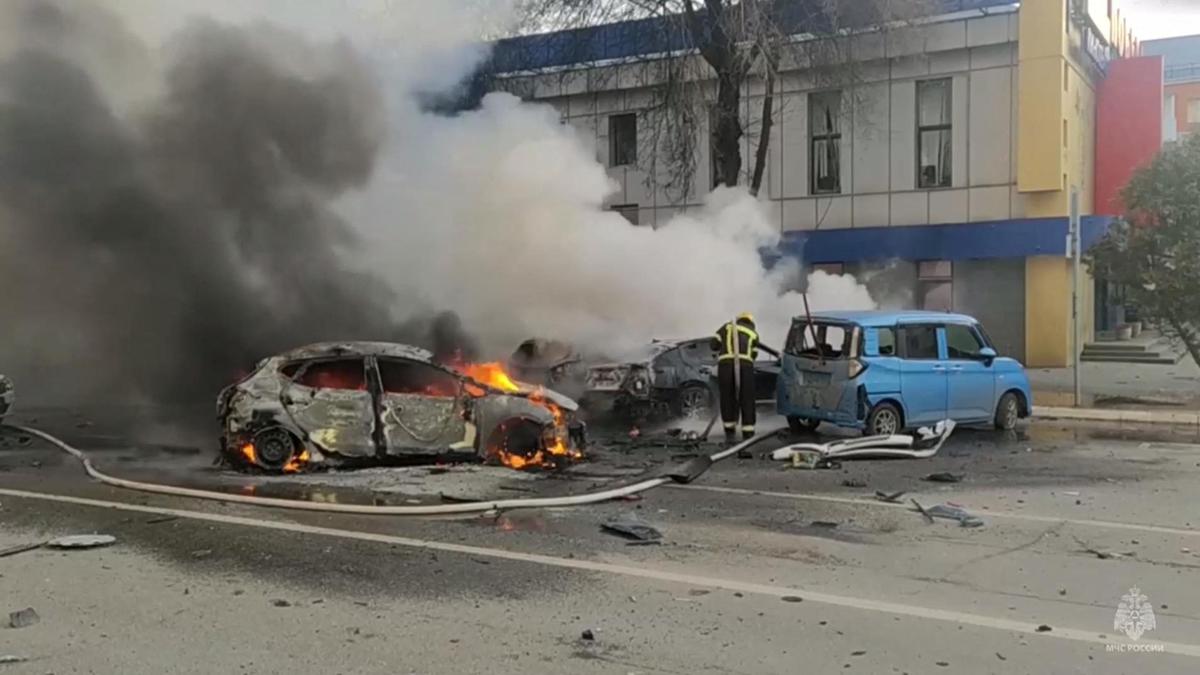 Shelling kills 14 in Russia’s Belgorod following Moscow’s aerial attacks across Ukraine