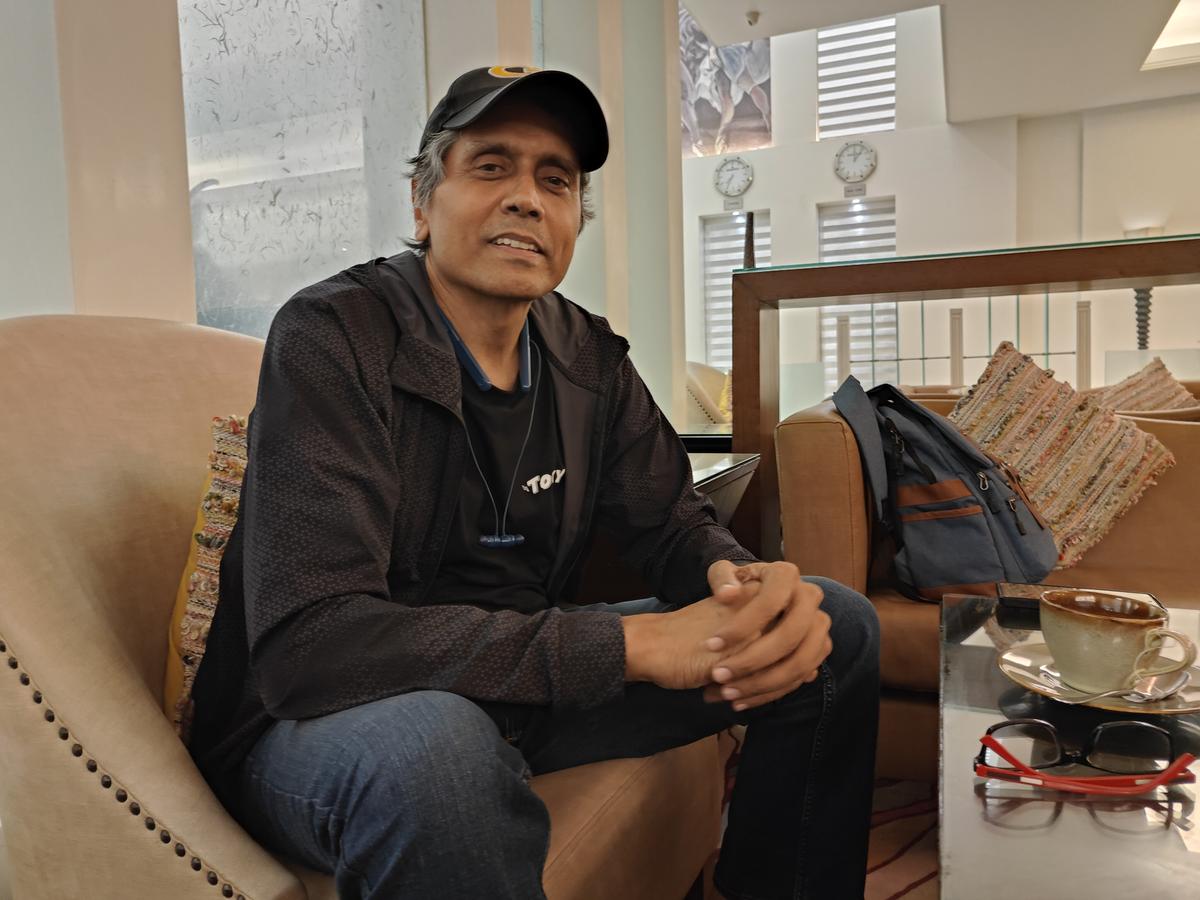 Director of ‘The Hunt’, Nagesh Kukunoor in Noida during his interview with The Hindu Director of ‘The Hunt’, Nagesh Kukunoor in Noida during his interview with The Hindu