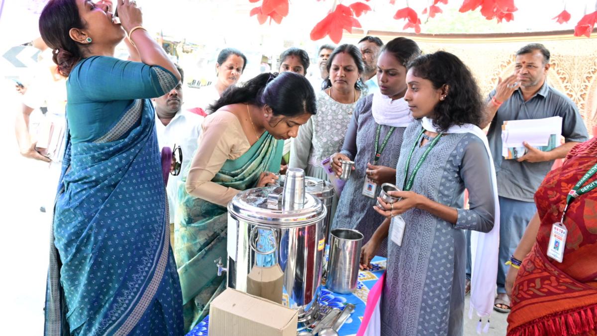 Monitoring officer reviews water supply in Krishnagiri