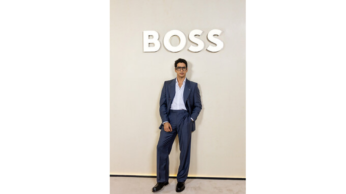 BOSS Celebrate an Exclusive Evening with Actor Ishaan Khatter in Mumbai