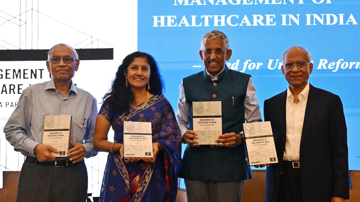 Book on management concepts for healthcare providers in India launched