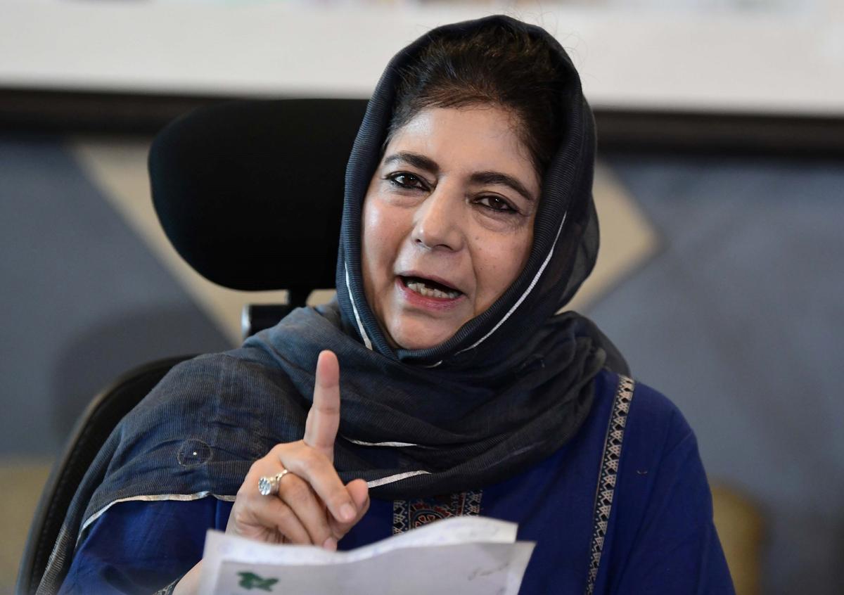 Mehbooba lauds Rahul Gandhi for ‘Bharat Jodo Yatra’, targets BJP for ‘trampling’ democracy