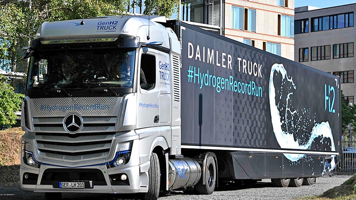 Germany bets on hydrogen to help cut trucking emissions