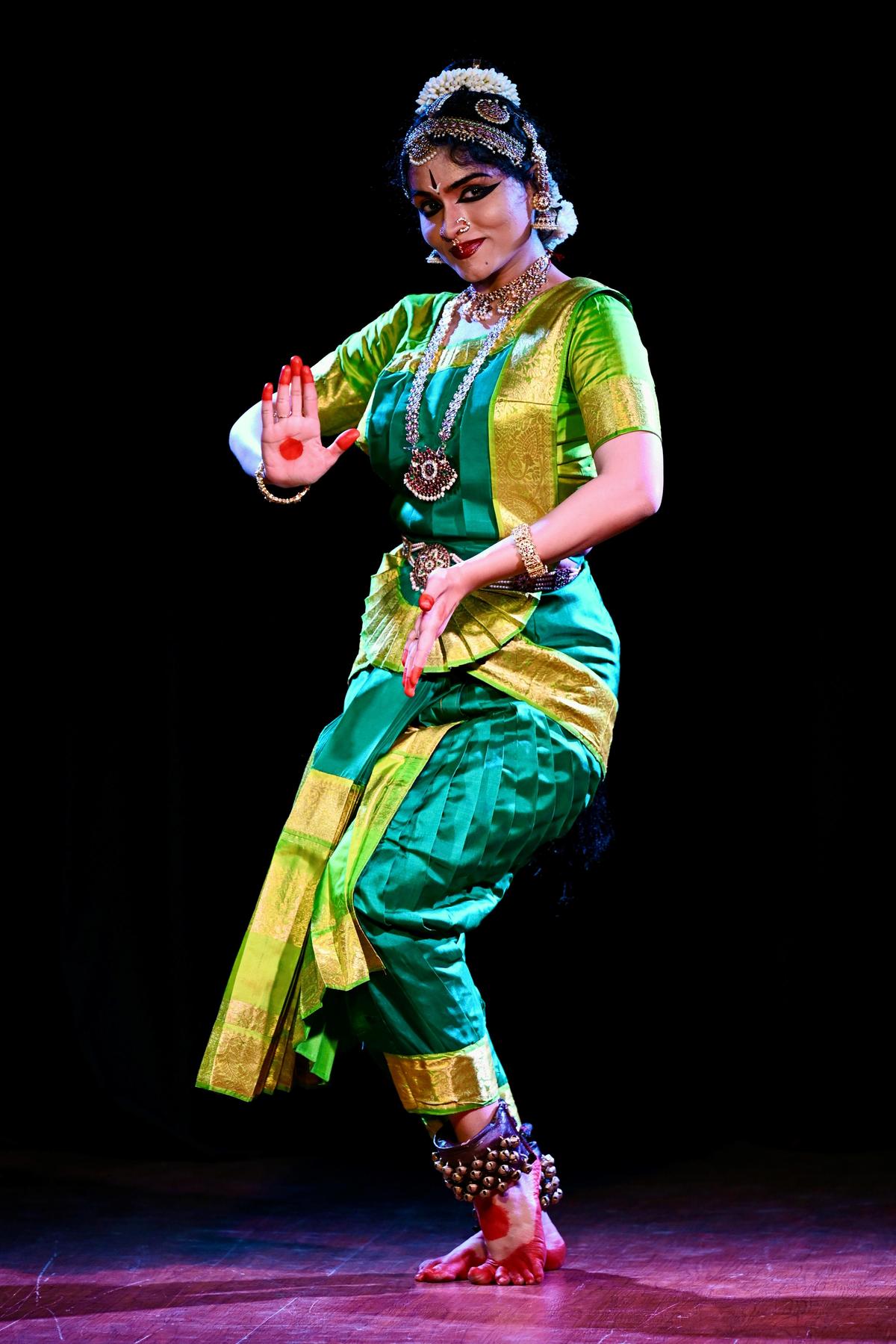 The dancer showcased her prowess