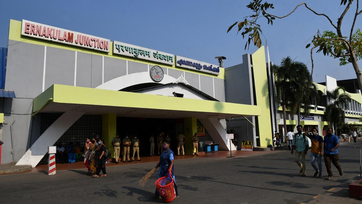 Passenger service facilities at Ernakulam Junction railway station