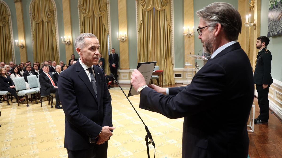 Mark Carney sworn in as Canada’s new PM amid Trump’s trade war