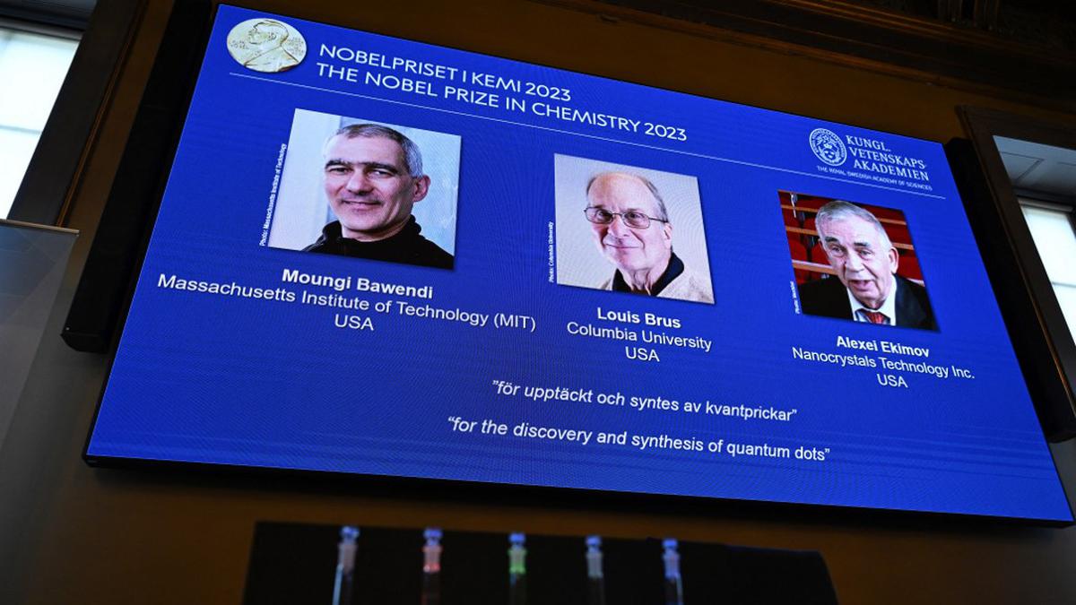 2023 Nobel Prize in Chemistry awarded to Moungi G. Bawendi, Louis E