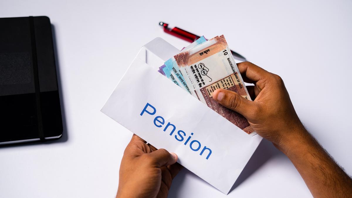 Why did the Centre alter its pension plan?