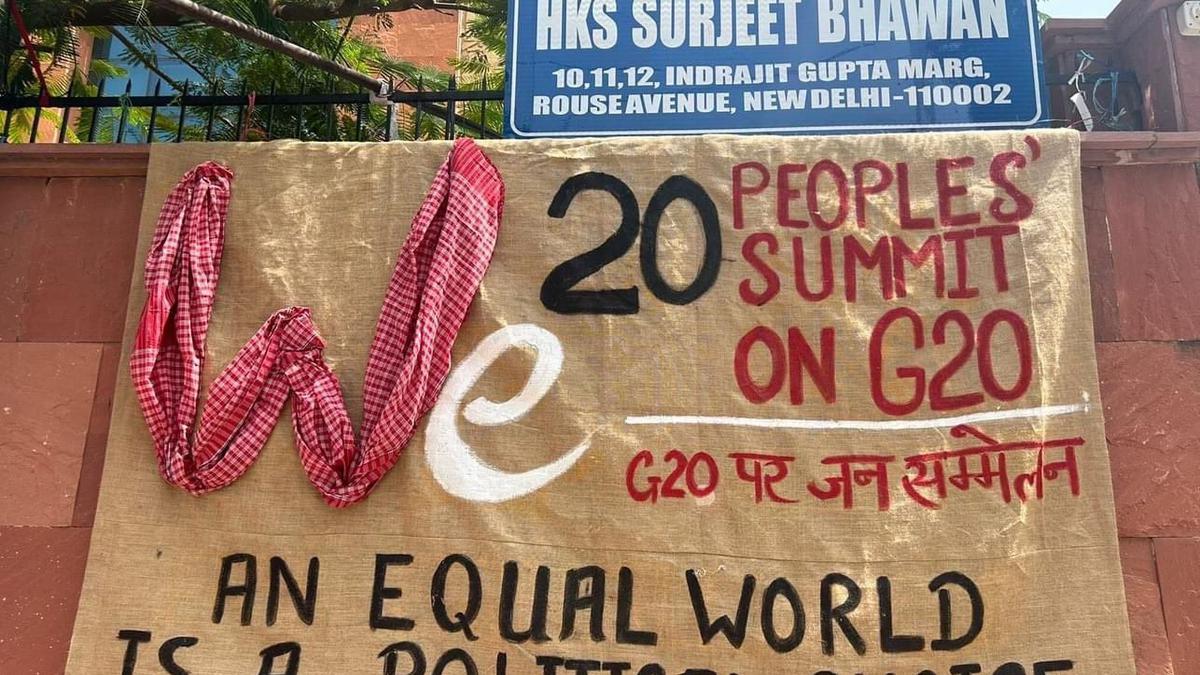 70 groups hold ‘We 20’ summit, oppose G-20