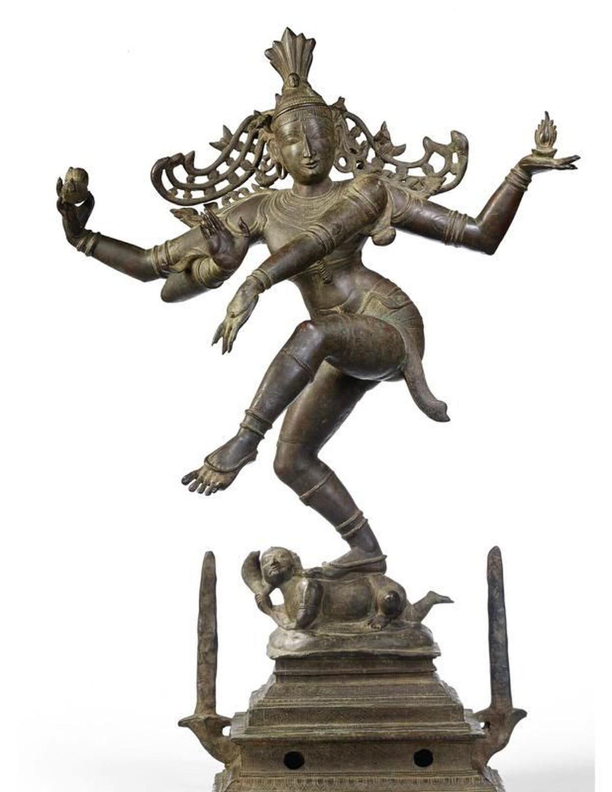 Tamil Nadu stops auction of stolen Nataraja idol in France - The Hindu