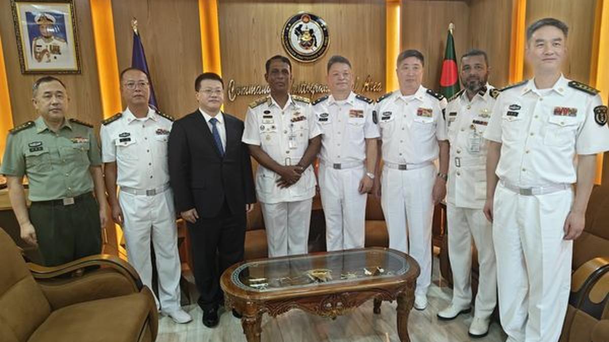 Chinese navy ships visit Bangladesh, becomes first foreign fleet to visit after takeover by interim government