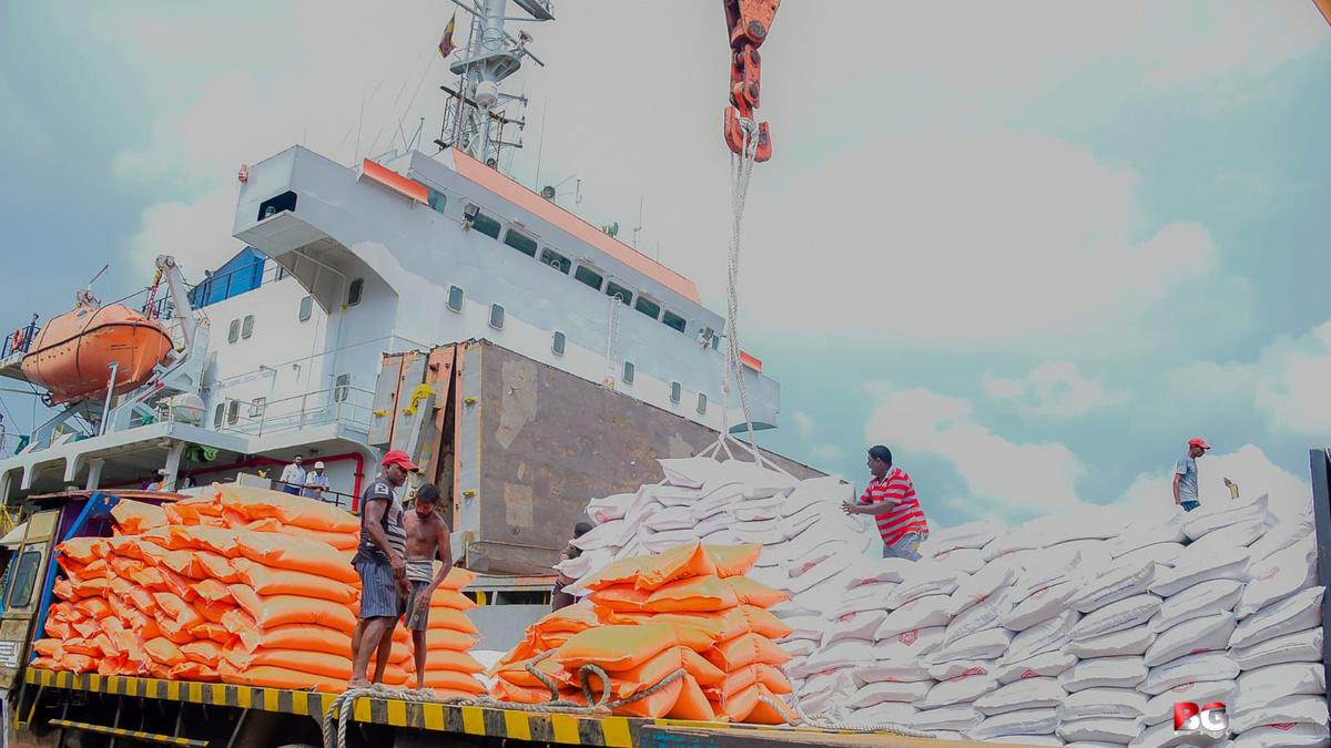 11,000 MT of rice from India reaches Sri Lanka