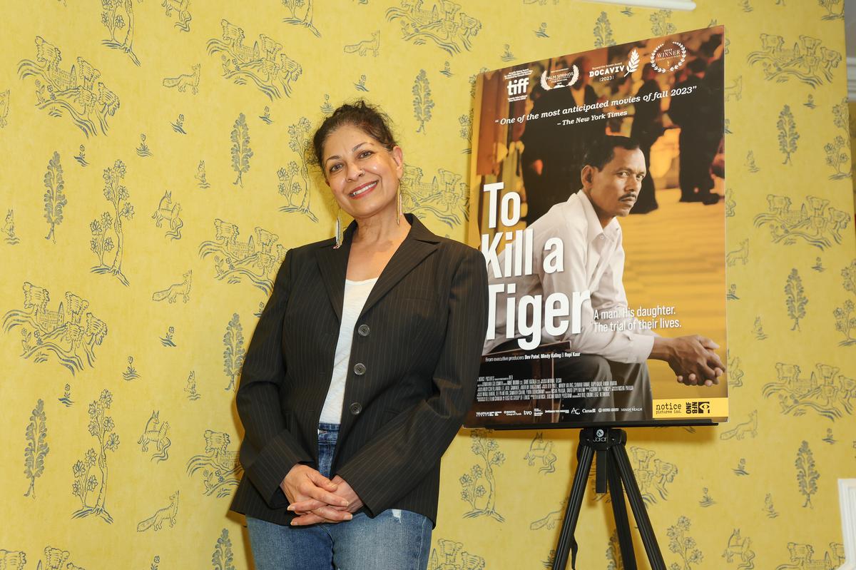 Nisha Pahuja attends a special screening of To Kill A Tiger Nisha Pahuja attends a special screening of To Kill A Tiger