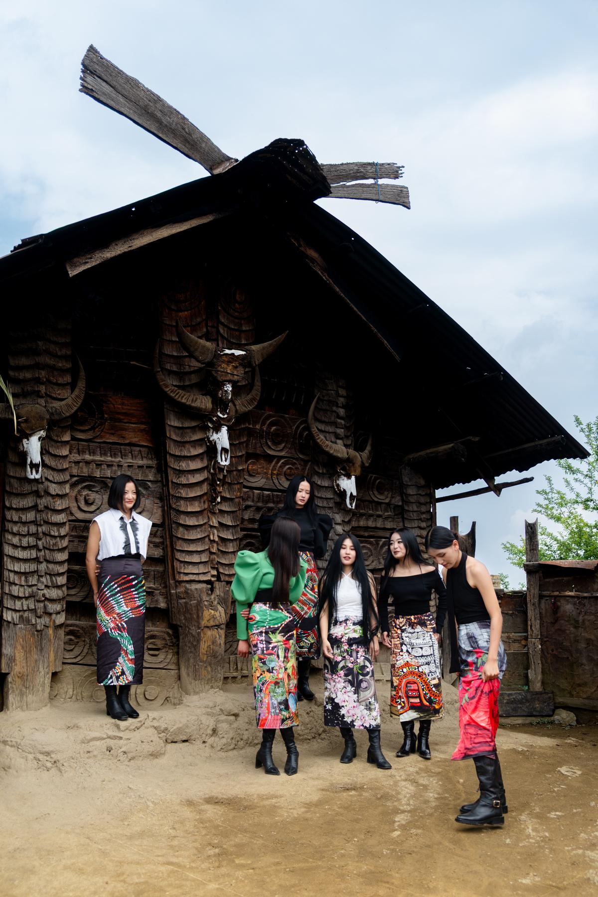 Models wear East by Easternlight Zimik