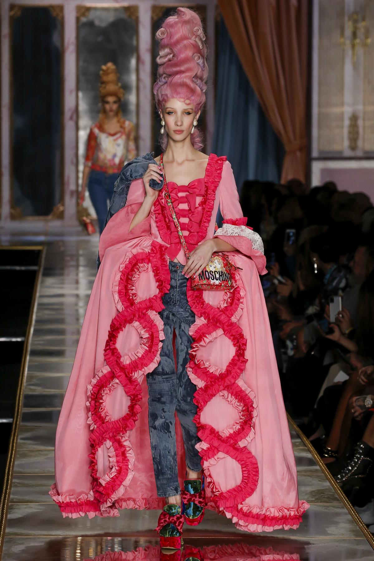 Moschino autumn/winter 2020 at the Milan Fashion Week