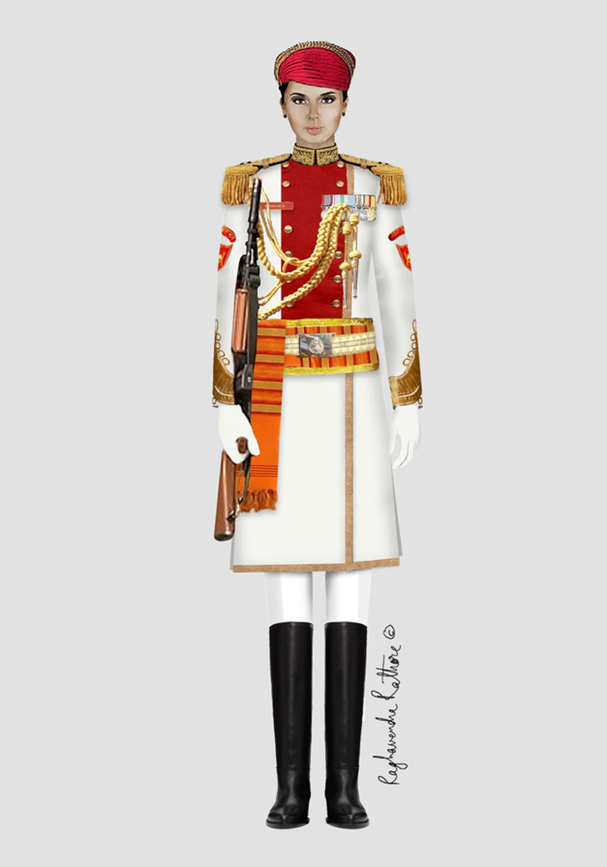 Raghavendra Rathore’s BSF uniforms