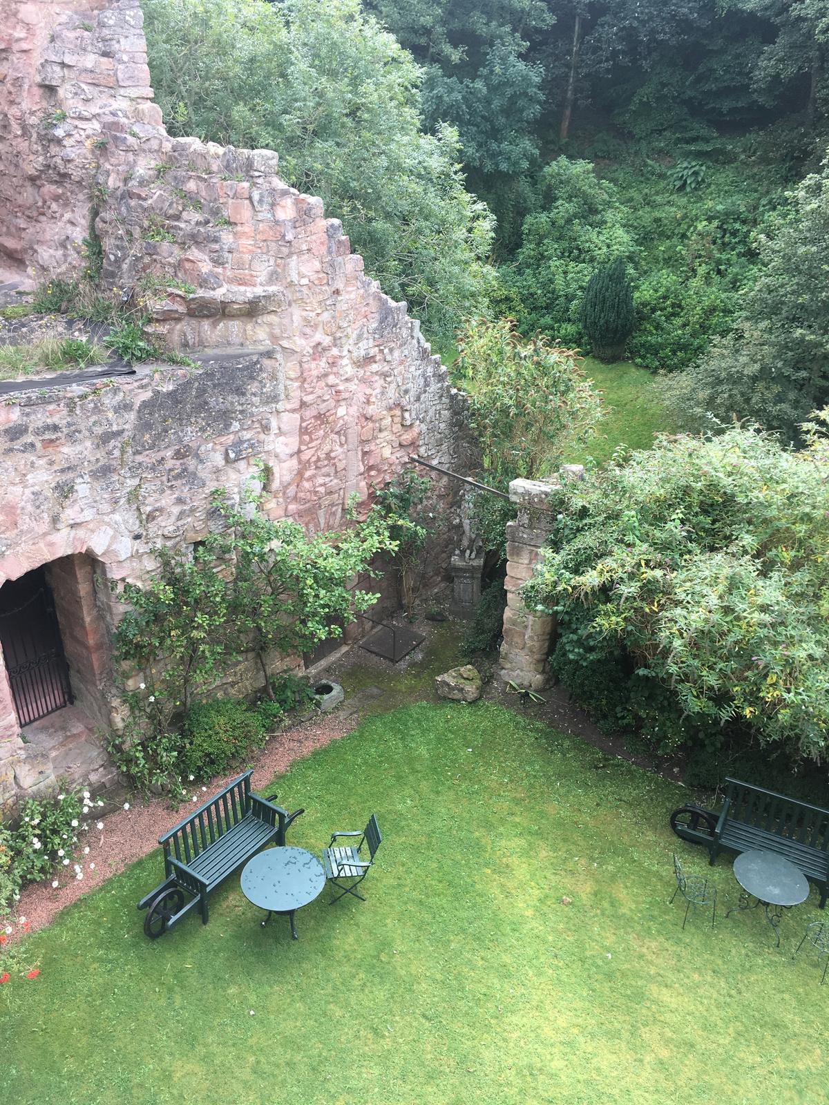 A secluded nook at the castle 