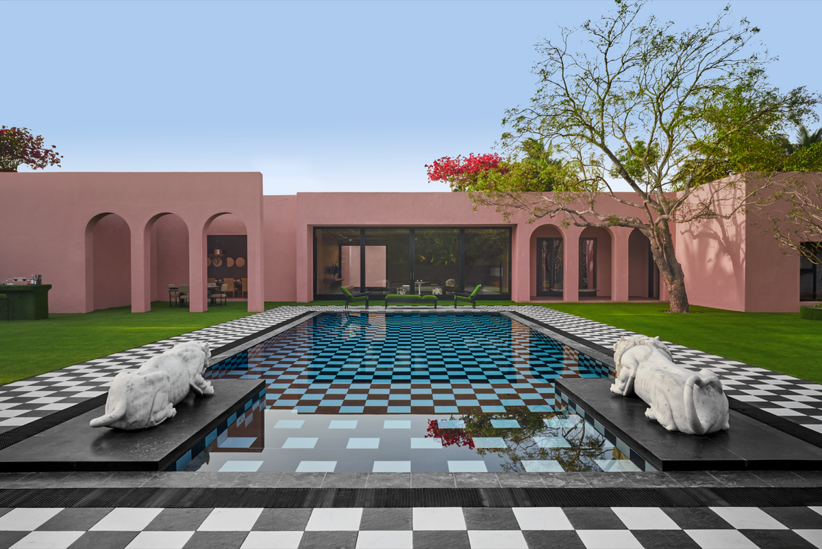 The minimalist Prive Villa in Alibaug