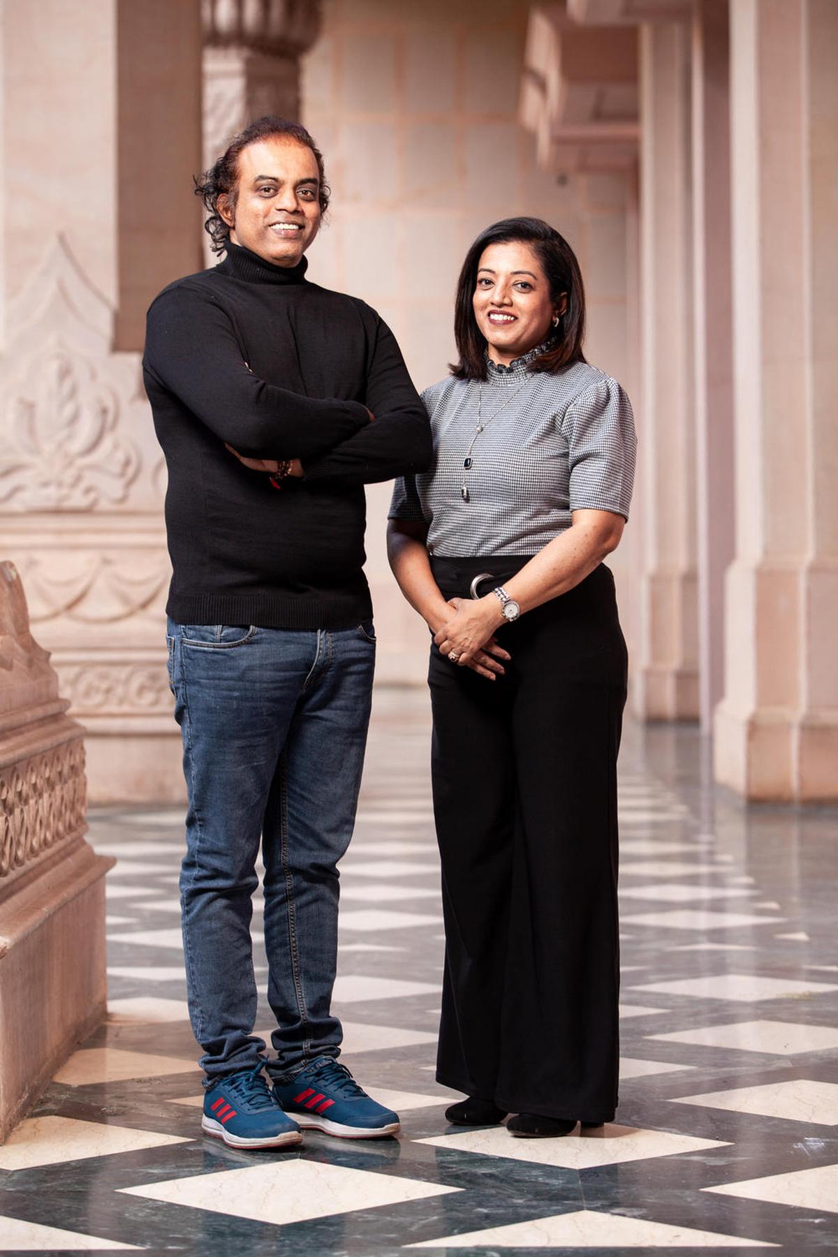 Raaghav Belavadi, co-founder and CEO of aggregator Hype Luxury with business partner and sister Vijaya Belavadi 