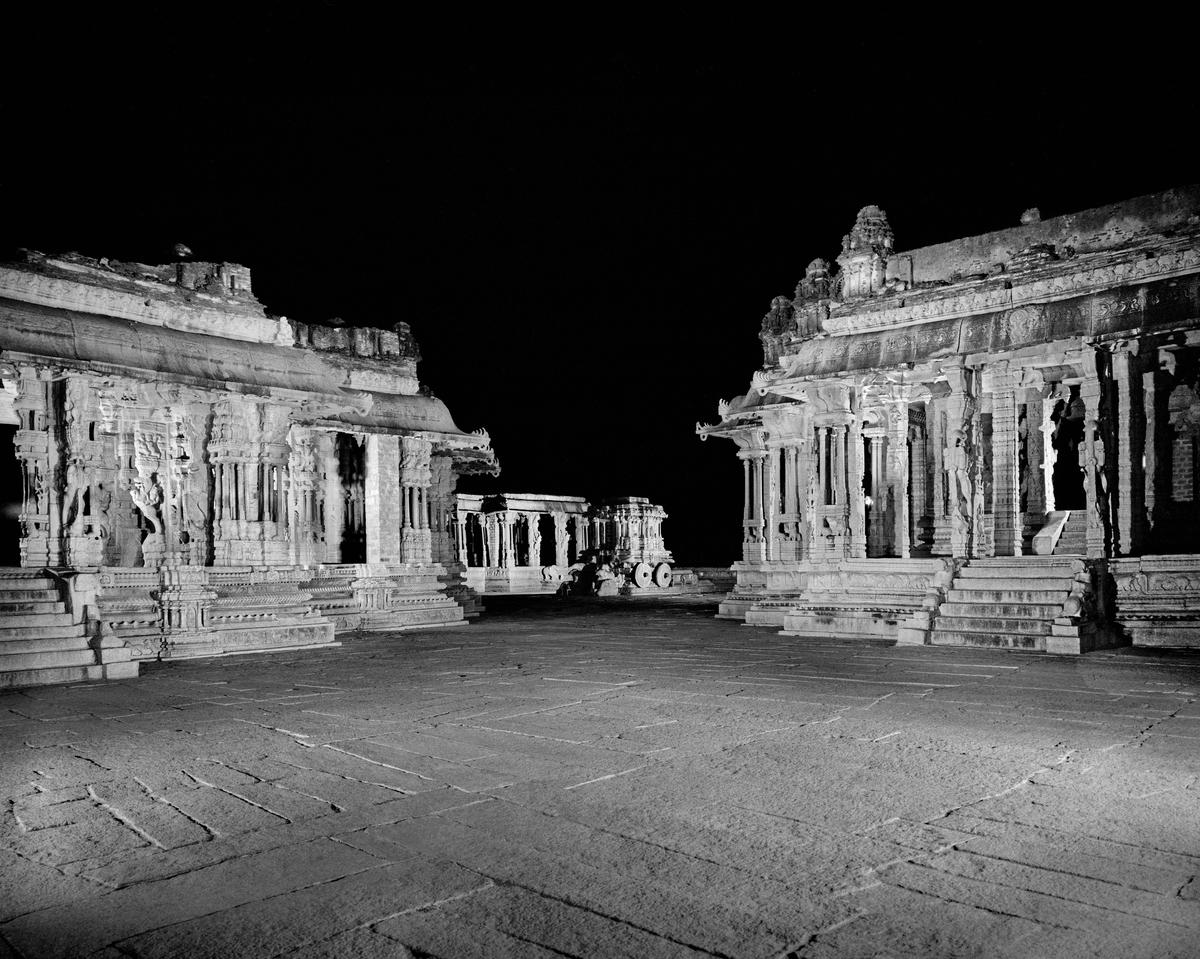 The historic Vijaya Vitthala Temple complex in Hampi