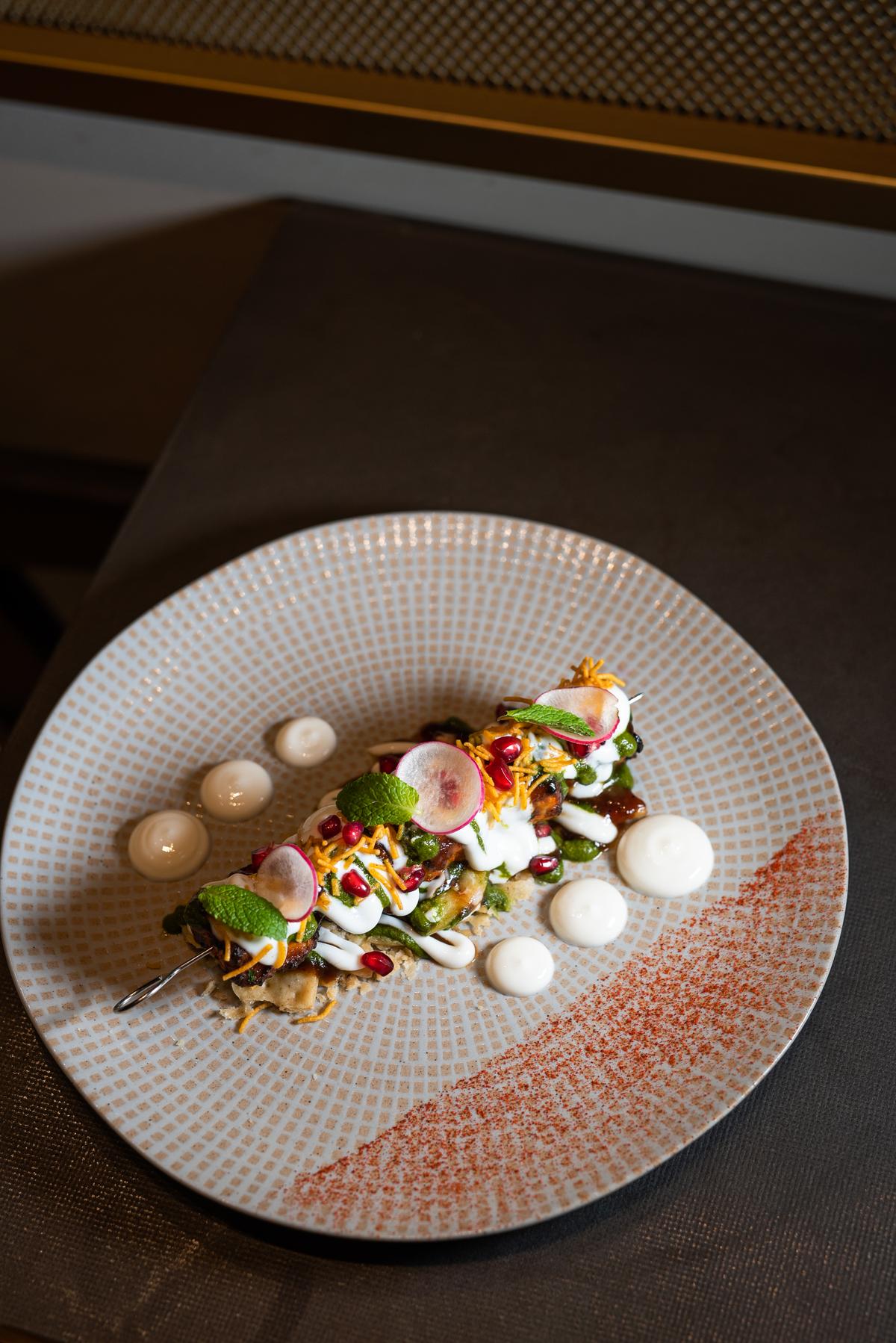 Celeriac chaat