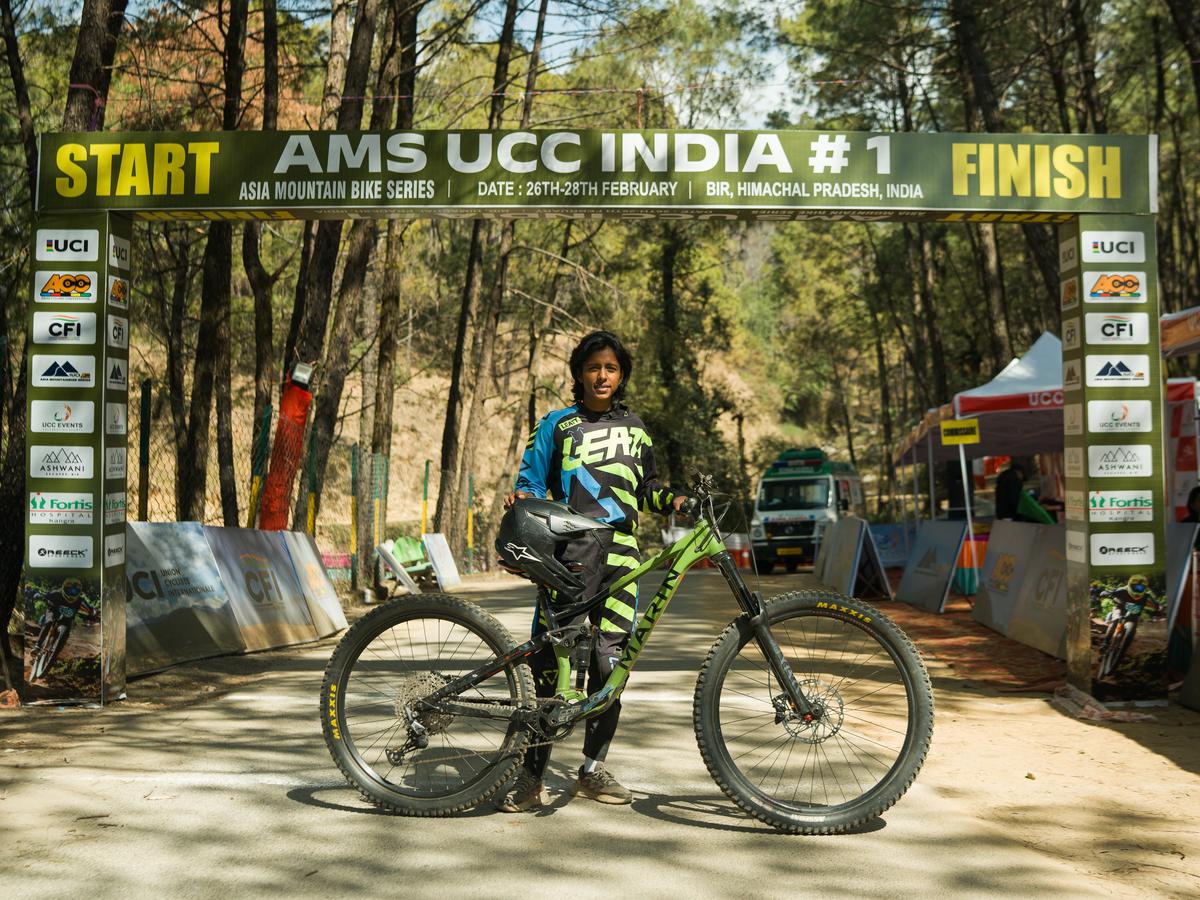 Thilothamma during an event