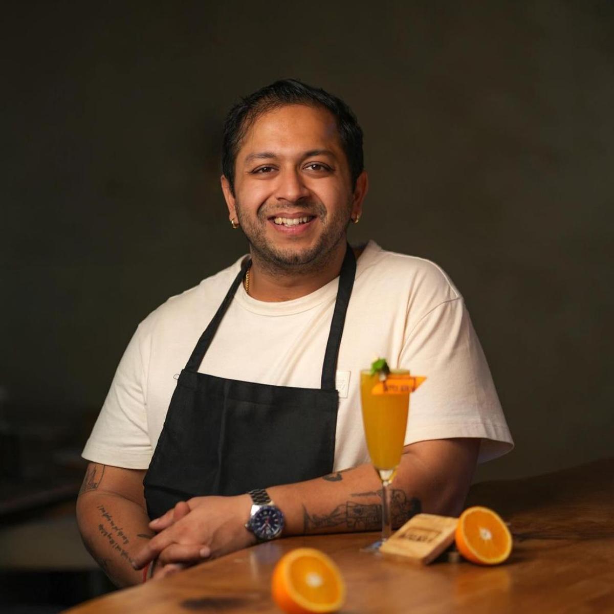Vedant Newatia, founder and head chef, Atelier V