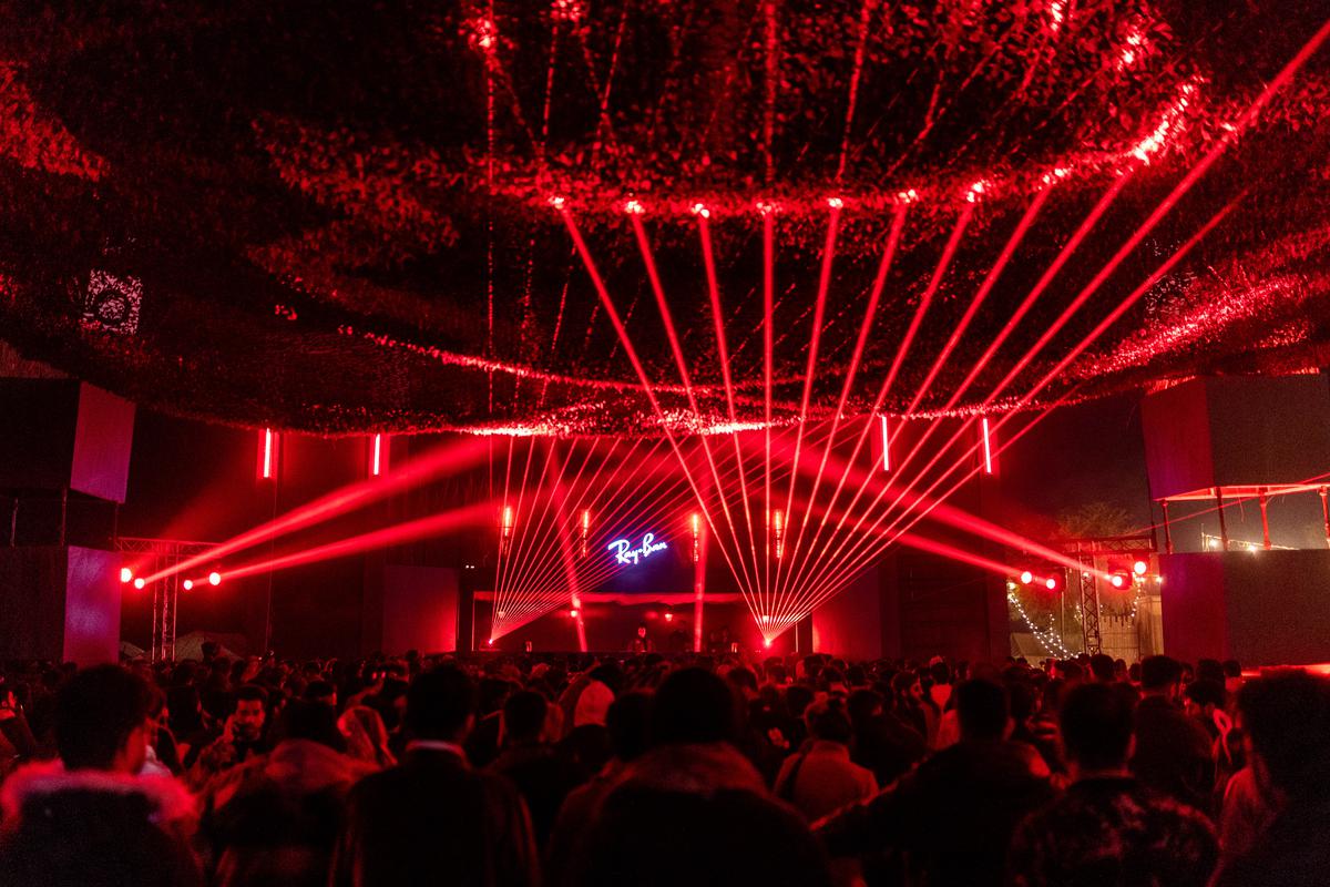 The Ray-Ban Desert Oasis hosts the festival closing party on Sunday night; photo: Akash Oswal The Ray-Ban Desert Oasis hosts the festival closing party on Sunday night; photo: Akash Oswal