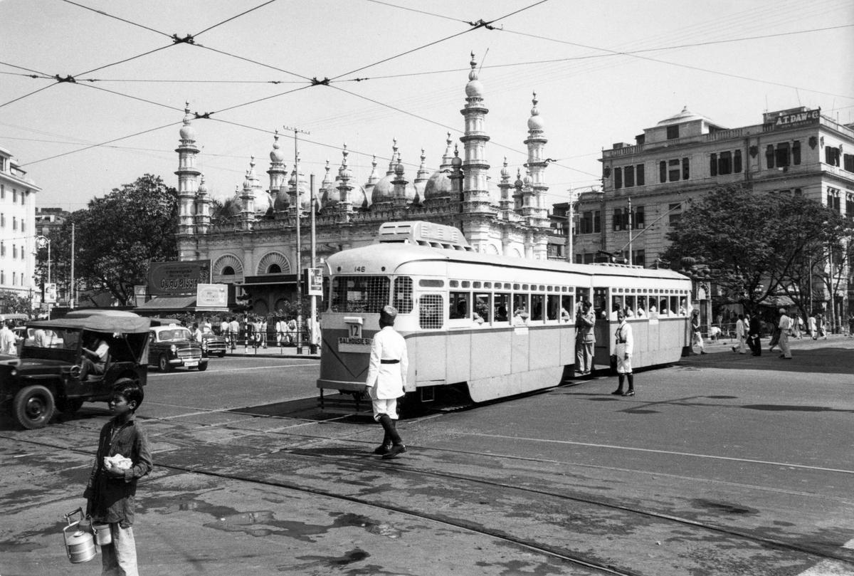 An archival photo from Chowringhee