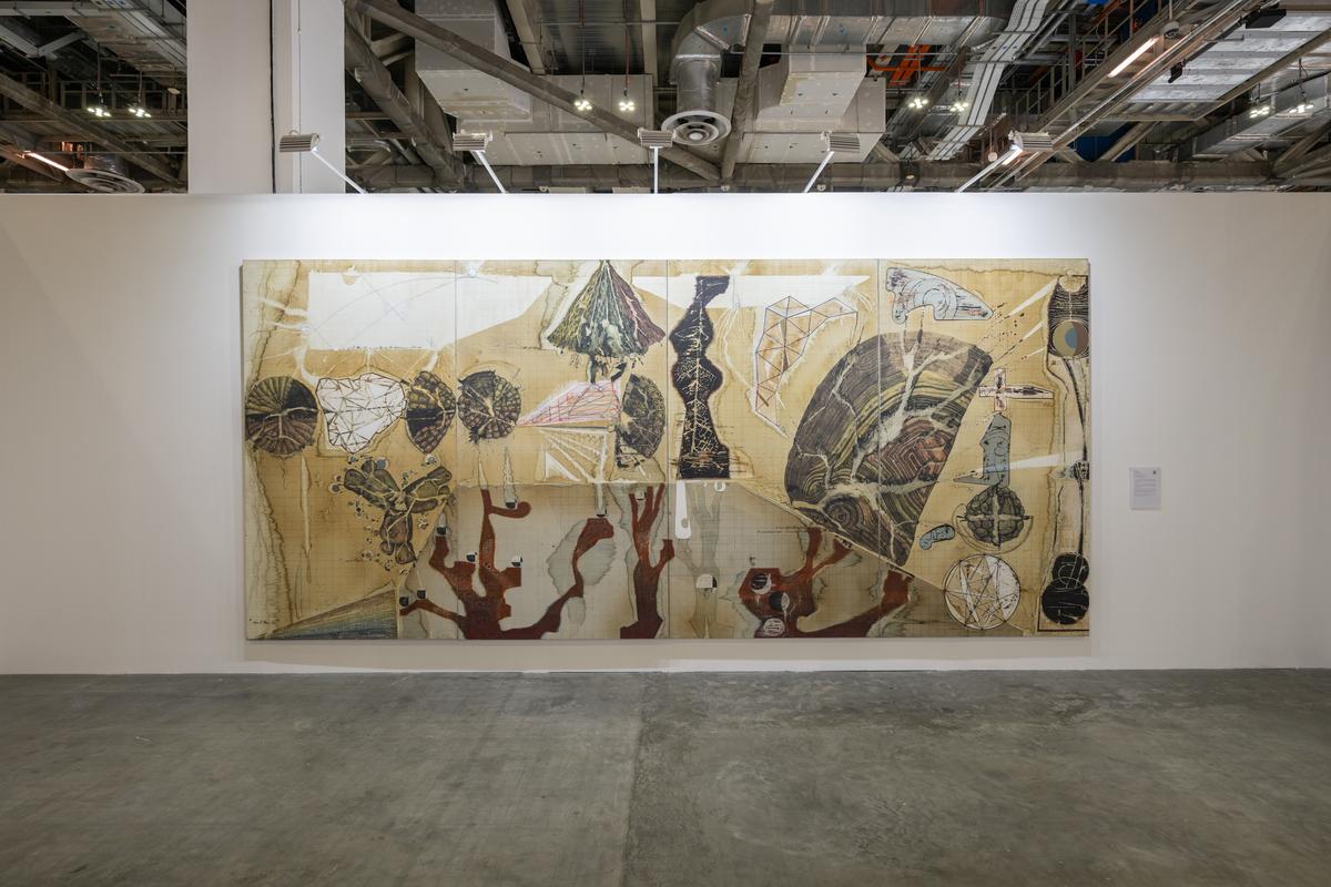 Jitish Kallat’s Palindrome/Anagram Painting Jitish Kallat’s Palindrome/Anagram Painting