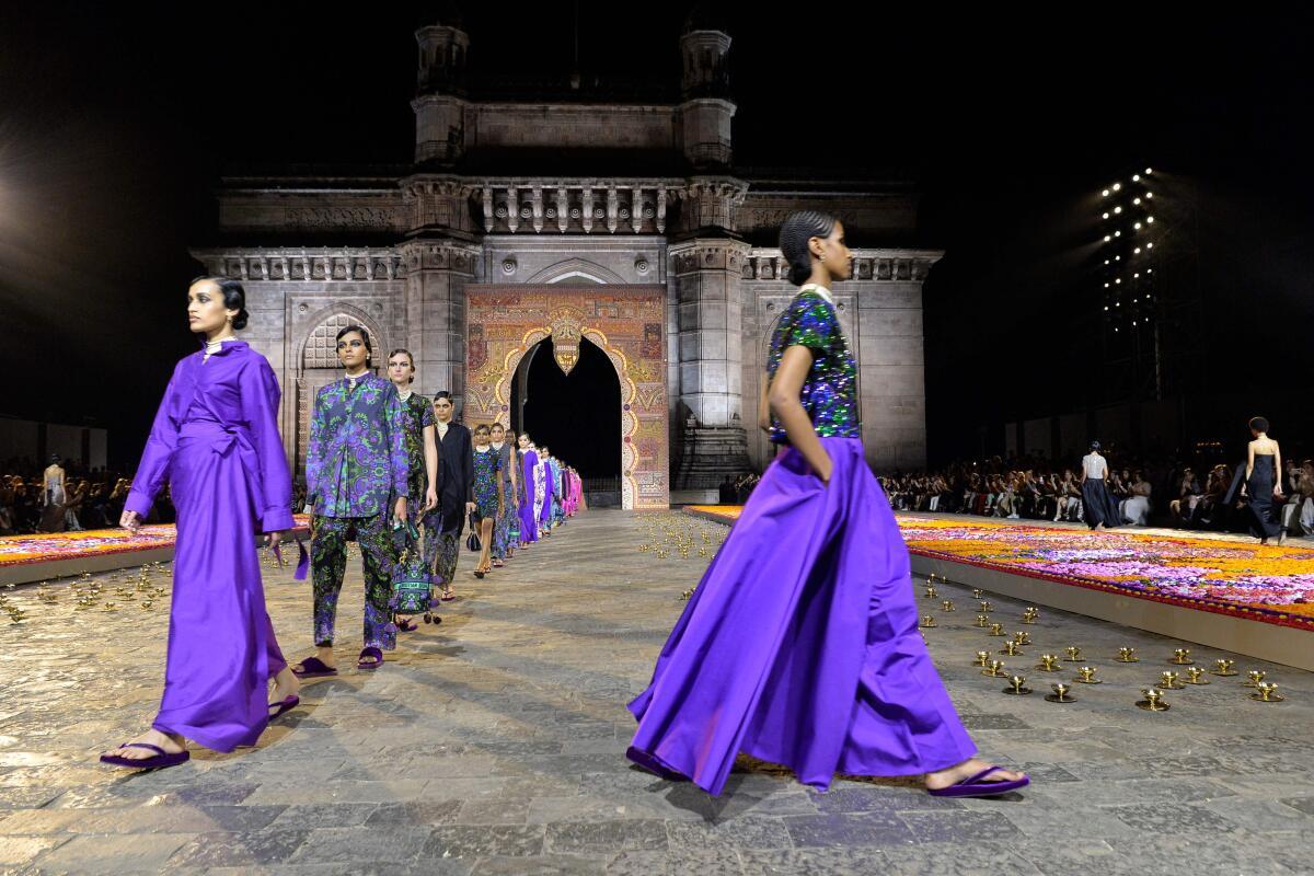 Dior’s Fall 2023 show in Mumbai Dior’s Fall 2023 show in Mumbai